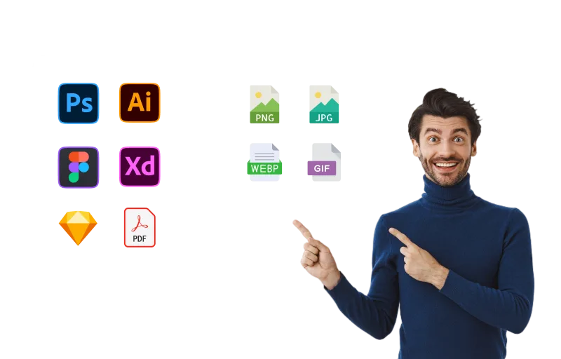 Raster and vector graphics support in Online Photoshop