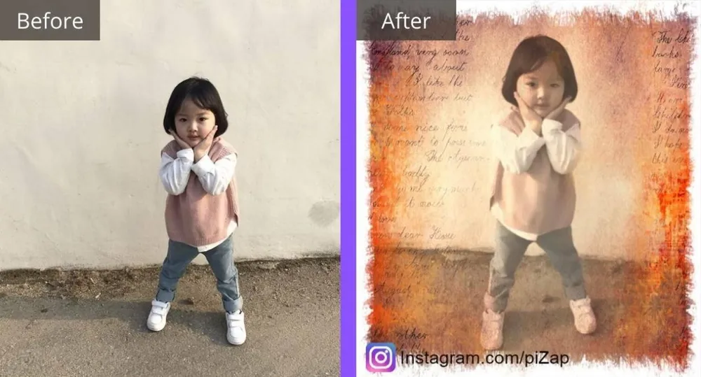 piZap online photo editor interface